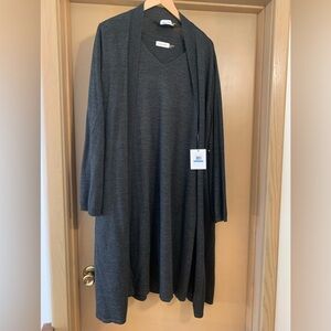 Calvin Klein Black Knit 2-Piece Ensemble